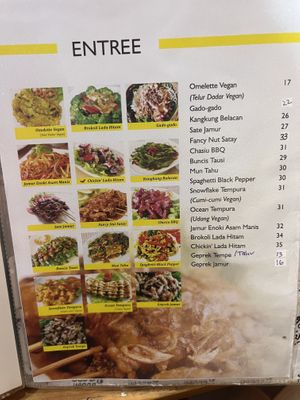 Entree  at Loving Hut Express - Gejayan in Yogyakarta