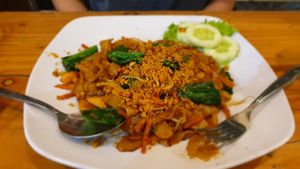 Noodles at Loving Hut Express - Gejayan in Yogyakarta