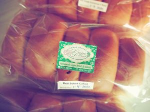 Also you can buy sweet bread  at Loving Hut Express - Gejayan in Yogyakarta