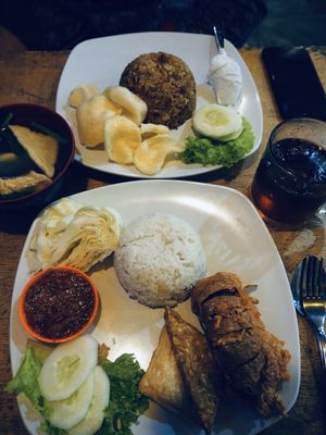 Mushroom rice  at Loving Hut Express - Gejayan in Yogyakarta