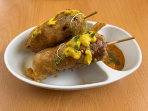 Perros coreanos  at Nuve Nutrición Verde in Bogota