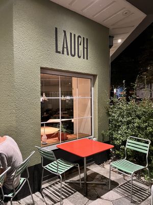Outside  at LAUCH in Basel