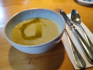 Soup of the day at LAUCH in Basel