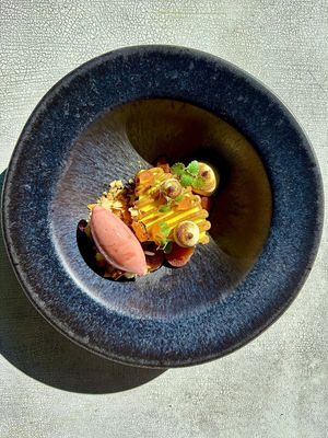 dessert at LAUCH in Basel