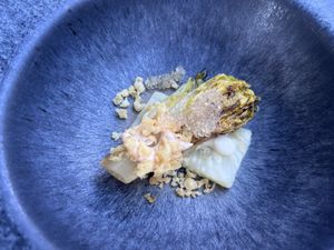 Bok Choy with celeriac   at LAUCH in Basel