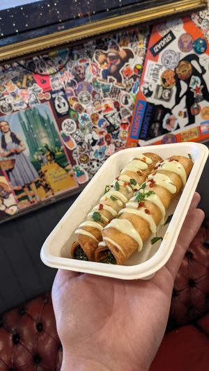 Taquitos at Antojitos - The Dog House in Edinburgh