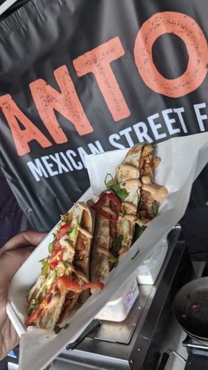 Quesadillas at Antojitos - The Dog House in Edinburgh