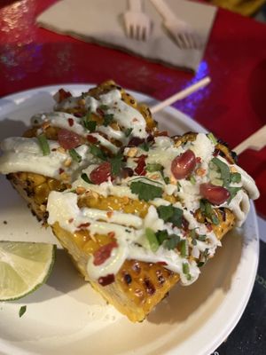 Corn  at Antojitos - The Dog House in Edinburgh