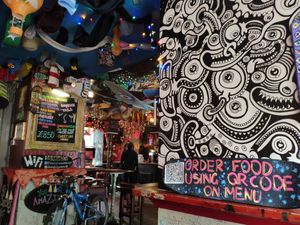 Interior at Antojitos - The Dog House in Edinburgh