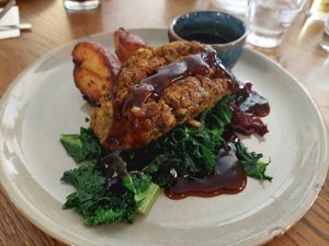 Vegan Sunday roast at The Oak in Bromley
