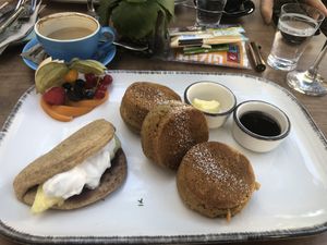 Vegan breakfast   at Ukiyo in Vienna