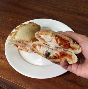 Calzone! at Pizza Plant in San Juan