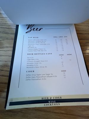   at Oxleys Bar & Kitchen in Picton
