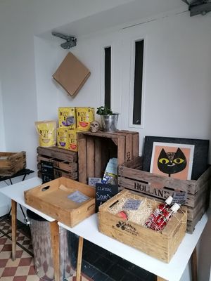 Local items for sale at Courtyard Café in St Albans