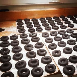 Vegan Donuts Frimout at WAY Specialty Coffee Roasters - Voldersstraat in Ghent