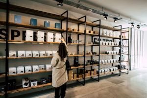 WAY shop  at WAY Specialty Coffee Roasters - Voldersstraat in Ghent
