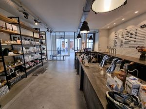 Downstairs at WAY Specialty Coffee Roasters - Voldersstraat in Ghent