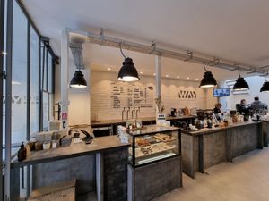 Counter at WAY Specialty Coffee Roasters - Voldersstraat in Ghent