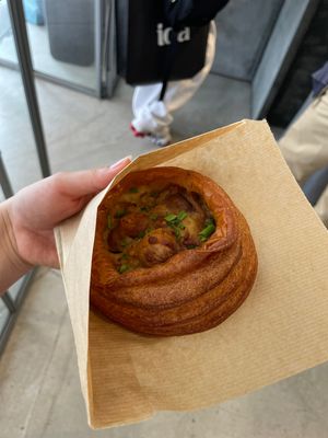 Italian pie danish  at WAY Specialty Coffee Roasters - Voldersstraat in Ghent