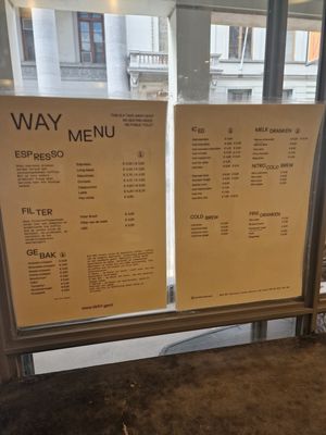  at WAY Specialty Coffee Roasters - Voldersstraat in Ghent
