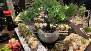 The sushi here was amazing! A really great choice of vegan options - starters, main dishes and sushi 😍   at Masusake in Schwaebisch Hall