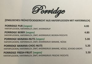 Menu at Schröder's Cafe in Luedenscheid