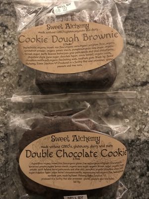 Vegan gluten free bakery cookies at Healthy Living in South Burlington