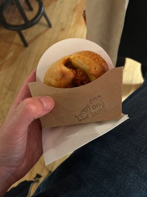 Spicy vegan  at Ong Ong Buns in London