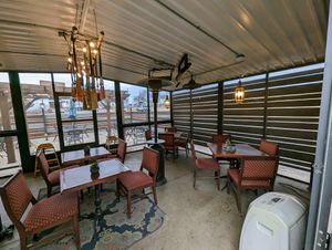 Screened and space-heated. at It's a Punjabi Affair in Amarillo