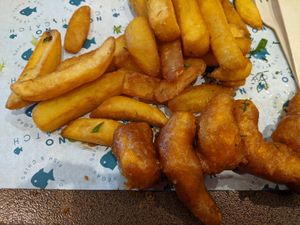 Tempura prawns at The No Catch Co in Brighton
