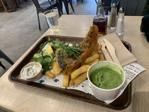 Massive! And so yummy at The No Catch Co in Brighton