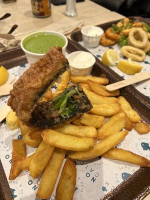 I thought the food was very good    at The No Catch Co in Brighton