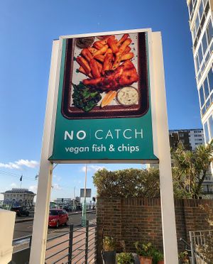 Look out for the sign!  at The No Catch Co in Brighton