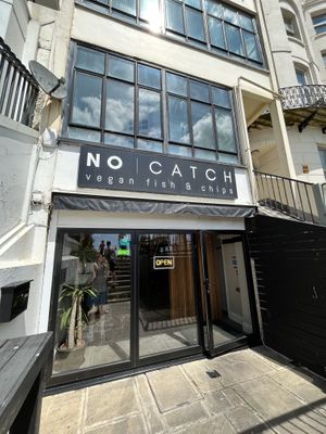 Plenty of seating in the restaurant   at The No Catch Co in Brighton