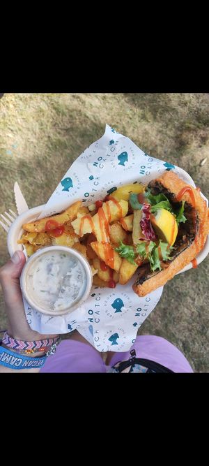 Fish and Chips at The No Catch Co in Brighton