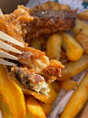 Inside texture  at The No Catch Co in Brighton