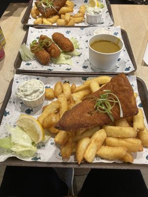 Smoked Haddock and Chips!  at The No Catch Co in Brighton