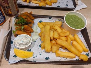 Tofish bites at The No Catch Co in Brighton