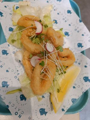 Calamari at The No Catch Co in Brighton