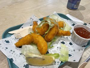 Jumbo lemon shrimp   at The No Catch Co in Brighton