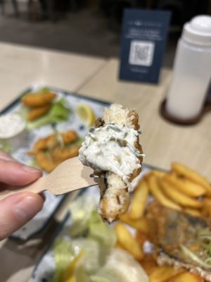 With tartare #Veganuary at The No Catch Co in Brighton