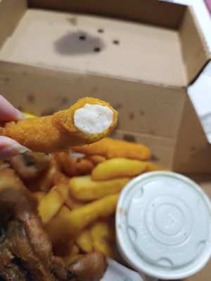 Jumbo lemon shrimp at The No Catch Co in Brighton