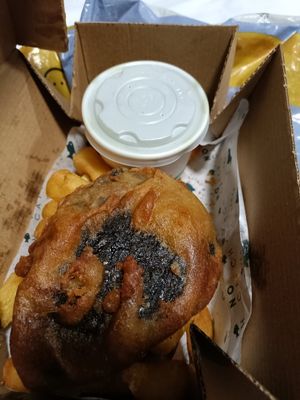 Cod and chips at The No Catch Co in Brighton