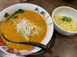 Vegan White TanTan with extra noodles  at Takezo in Dusseldorf