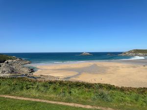 Beach views from The Bowgie Inn at The Bowgie Inn in Newquay