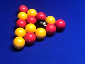 Two pool tables at The Bowgie Inn in Newquay