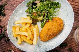 Veggie Kiev at The Bowgie Inn in Newquay