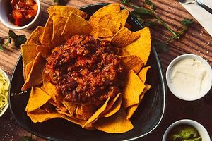 Nachos at The Bowgie Inn in Newquay
