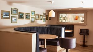 Surf memorabilia  at The Bowgie Inn in Newquay