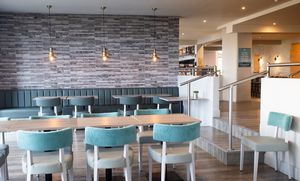 Large tables available for family groups at The Bowgie Inn in Newquay